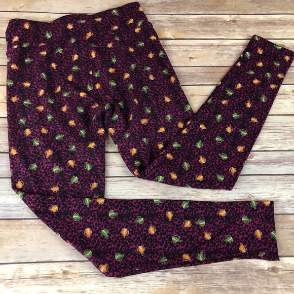 20 LuLaRoe Vine Print Leggings - Picture 3 of 4